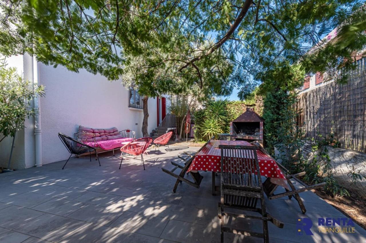 Villa Catalane I 200 M I Terrasse 20 M I Jardin Perpignan Bagian luar foto