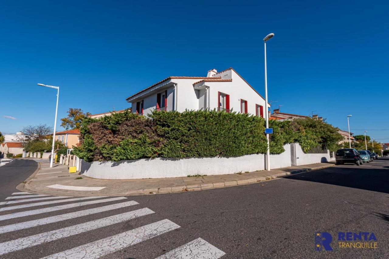 Villa Catalane I 200 M I Terrasse 20 M I Jardin Perpignan Bagian luar foto